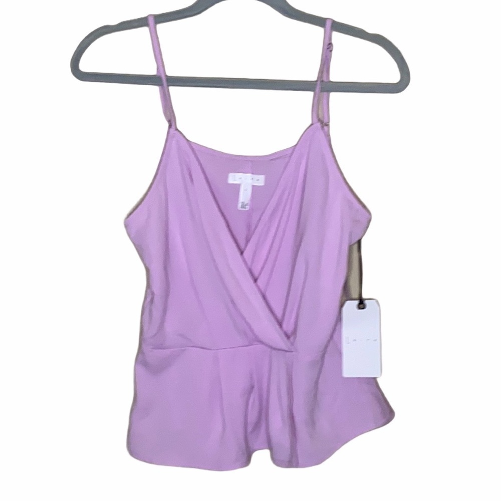 Leith pink Bouquet side zipper Tank Top